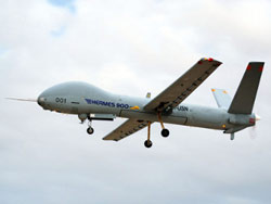 Israel: UAV Hermes 900 có thể hoạt động liên tục 40h 