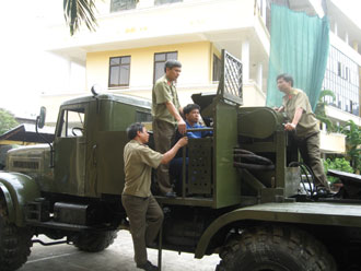 Nâng cấp xe vận tải quân sự