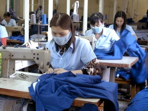 Ngành dệt may bứt phá thành công năm 2009