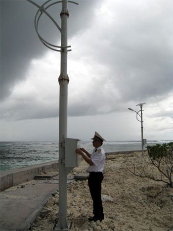 Khánh thành Dự án năng lượng sạch và chiếu sáng ở quần đảo Trường Sa và DK1