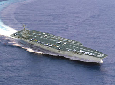 Không quân Mỹ thử nghiệm hệ thống phóng máy bay bằng điện từ cho tàu sân bay