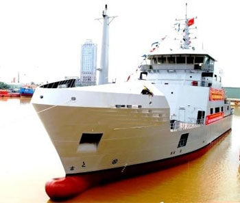 Đưa vào hoạt động tàu khảo sát đo đạc biển hiện đại