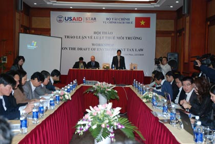 Sẽ có 5 nhóm hàng hóa chịu mức thuế môi trường