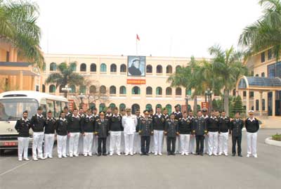 Đoàn Học viện Hải quân Pa-xi-xtan thăm Quân chủng Hải quân