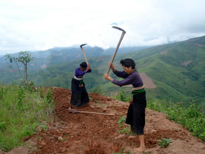 Vùng khó - Xuân đã ghé thăm