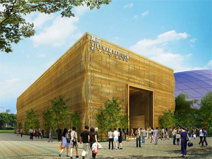 Chinh phục World Expo 2010 bằng 5 vạn cây tre