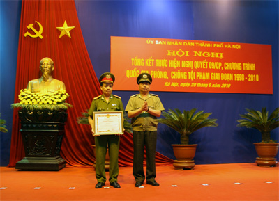 Đẩy mạnh đấu tranh phòng, chống tội phạm, giữ vững an ninh trật tự trên địa bàn