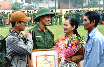 Hơn 180 quân nhân xuất ngũ có việc làm