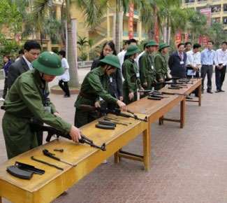 Hội thao giáo dục quốc phòng-an ninh học sinh THPT tỉnh Đắk Lắk lần thứ I