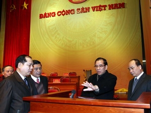 Tổng Bí thư kiểm tra công tác phục vụ Đại hội Đảng