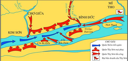 Dụ địch vào sâu để đánh trận then chốt