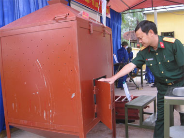 Lò xử lý đạn bộ binh cấp 5