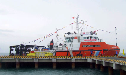 Khai trương hoạt động Trạm Ứng phó sự cố tràn dầu Vân Phong