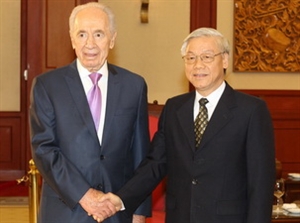 Thúc đẩy hợp tác Việt Nam-Israel trên mọi lĩnh vực