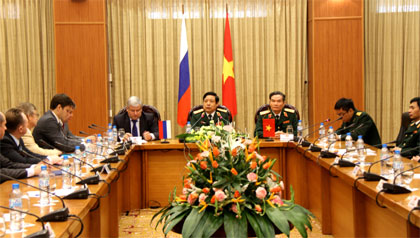 Việt - Nga họp Ủy ban hợp tác kỹ thuật quân sự