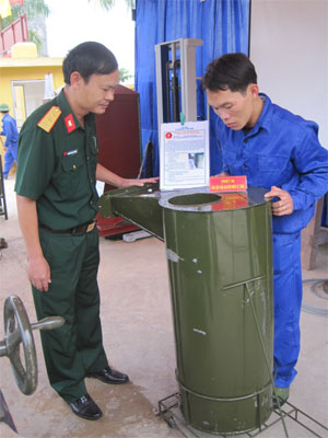 Giảm ô nhiễm môi trường khi mở niêm xe tăng