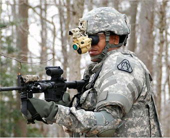 Kính nhìn đêm trang bị cho bộ binh