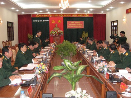 Hợp tác nghiên cứu khoa học, huấn luyện sẵn sàng chiến đấu, xây dựng đơn vị vững mạnh