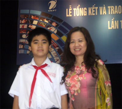 Con bộ đội đoạt giải viết thư UPU