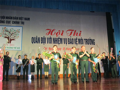 Tổng cục Chính trị tổ chức Hội thi “Quân đội với nhiệm vụ bảo vệ môi trường” năm 2011