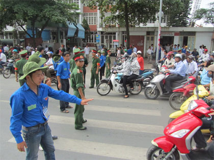 Các học viện, nhà trường quân đội tổ chức coi thi nghiêm túc, an toàn, bảo đảm chu đáo cho thí sinh dự thi