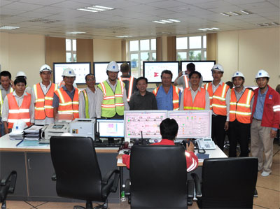 Hòa đồng bộ thành công, chính thức phát điện tổ máy tua bin hơi-máy phát ST10