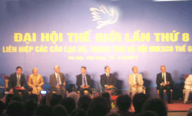 Lần đầu tiên Đại hội Thế giới của WFUCA được tổ chức tại Việt Nam