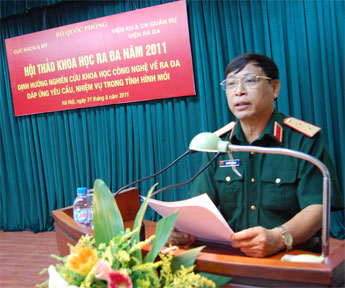 Phát triển tiềm lực khoa học công nghệ nghiên cứu phát triển ra-đa