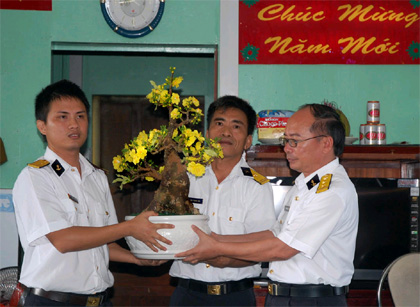 Xuân sớm trên các nhà giàn