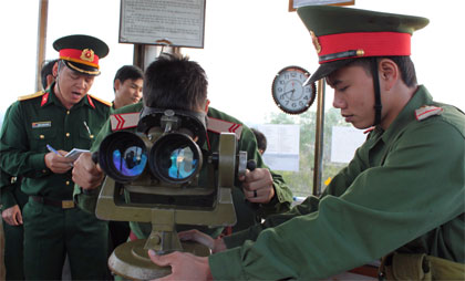 Quân khu 5 : 76,5% lực lượng phòng không dân quân, tự vệ, DBĐV đạt khá, giỏi