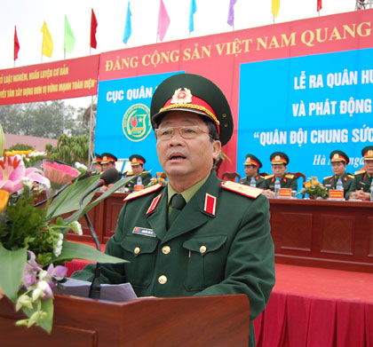  Cục Quân nhu tích cực hưởng ứng phong trào thi đua xây dựng nông thôn mới