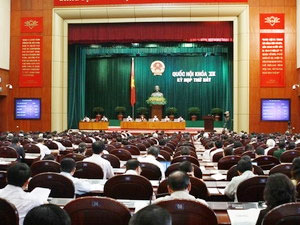 Khai mạc kỳ họp lần thứ tám Quốc hội khóa XII