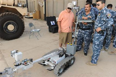 Mỹ: Nâng cấp rô bốt rà phá vật cản nổ Andros HD-1