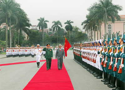 Hội đàm giữa hai Bộ trưởng Quốc phòng Việt Nam và Phi-líp-pin