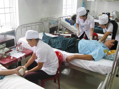 Trường sỹ quan Không quân tham gia hiến 41 đơn vị máu