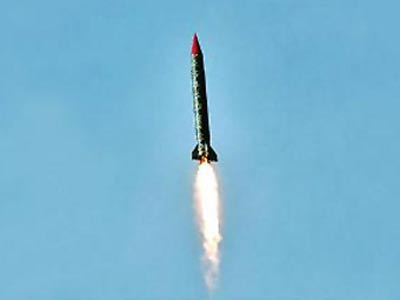 Pakistan tiến hành thử tên lửa đạn đạo tầm trung