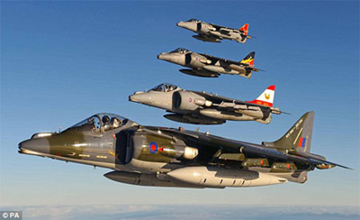 Vĩnh biệt phi đội Harrier