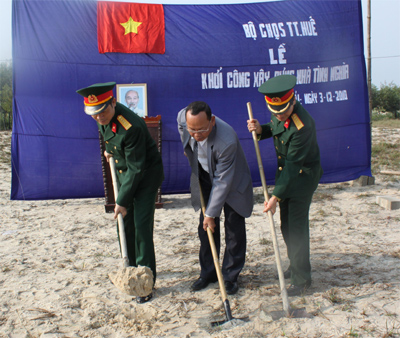 Xây dựng nhà tình nghĩa cho quân nhân có hoàn cảnh khó khăn