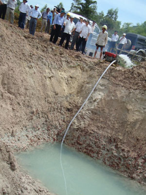 Chống chọi với nắng hạn