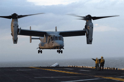 Boeing nghiên cứu việc triển khai UAV từ Ó biển V-22