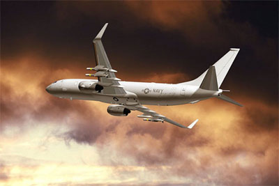 Mỹ bắt đầu sản xuất máy bay tuần tra Thần biển cả P-8A