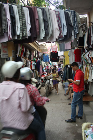 Chợ “si-đa” Hà thành