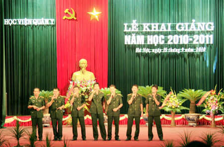 Các Học viện, nhà trường quân đội khai giảng năm học 2010-2011