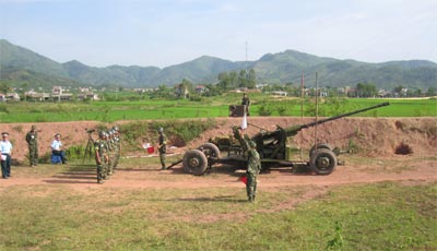 Những pháo thủ tự tin bảo vệ bầu trời