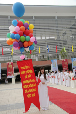Tưng bừng ngày khai giảng năm học mới