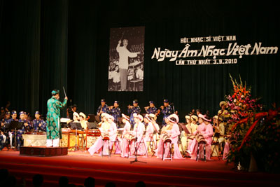 Ngày tôn vinh nền âm nhạc Việt Nam