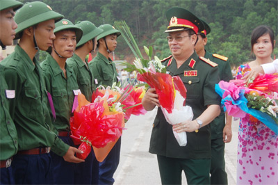 Các địa phương giao quân nhanh, gọn, an toàn