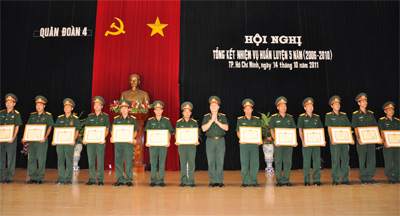 Tổng kết nhiệm vụ huấn luyện 5 năm