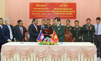 Phối hợp tìm kiếm, quy tập hài cốt liệt sĩ giữa hai nước Việt Nam – Campuchia