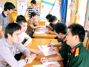 Hướng dẫn việc khám sức khỏe thực hiện nghĩa vụ quân sự